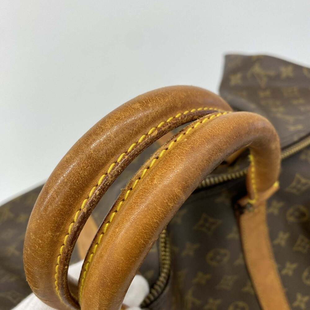 LOUIS VUITTON Brown Monogram Boston Bag - Picture 12 of 13